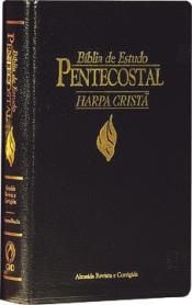 Bíblia de Estudo Pentecostal Pequena - Com Harpa Cristã