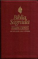 Bíblia Sagrada com Harpa - Letra Grande, Notas e Referências